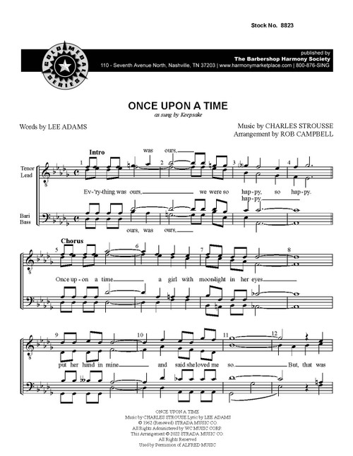 Once Upon A Time (TTBB) (arr. Campbell)  - Download