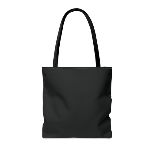 Barbershop Elements Black Tote Bag