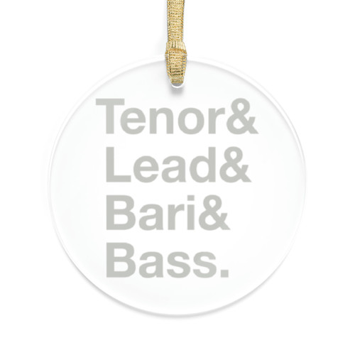 TLBB Clear Acrylic Ornament