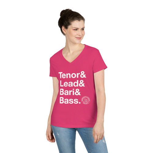 Women's V-Neck TLBB T-Shirt- Multiple Colors