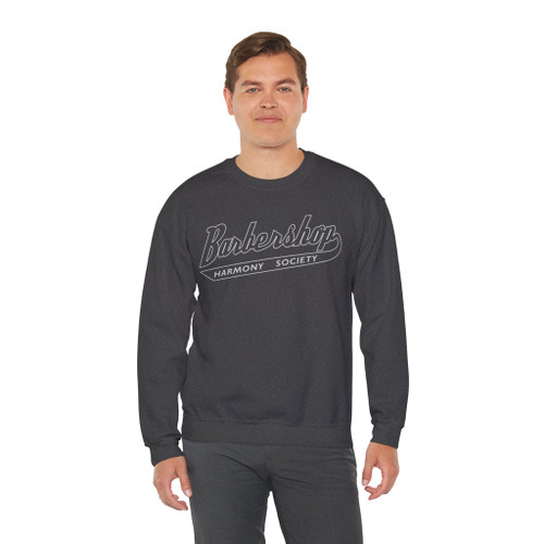 Unisex Barbershop Harmony Society Swoop Crewneck Sweatshirt- Multiple Colors Available