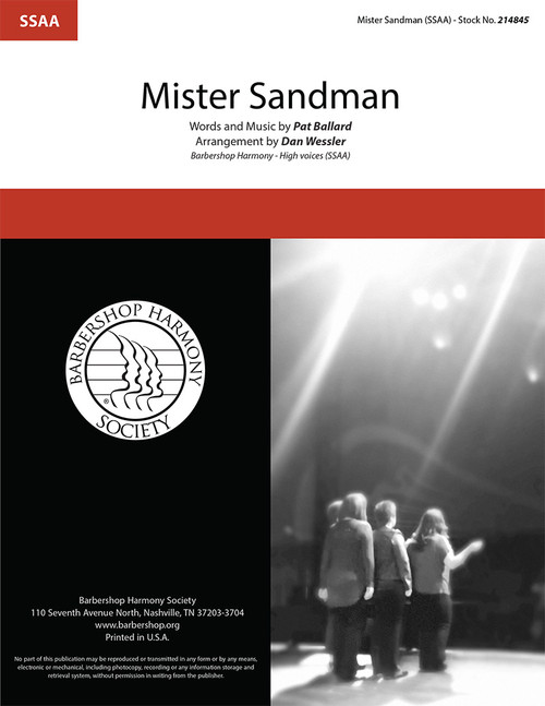 Mister Sandman (SSAA) (arr. Wessler)