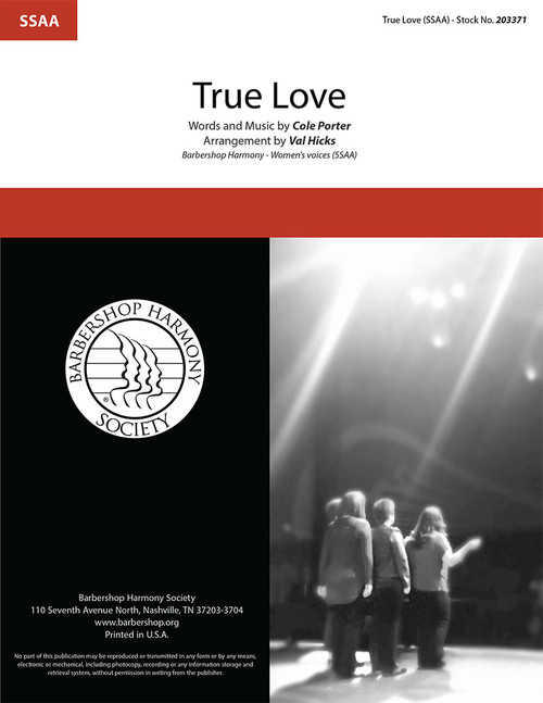 True Love (from "High Society") (SSAA) (arr. Hicks)