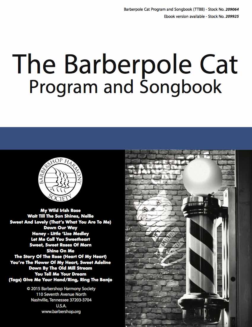 Barberpole Cat Songbook Vol 2 TTBB Softcover Book 