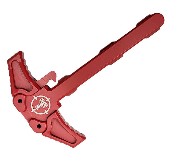 M4-22 Red Aluminum Ambidextrous Charging Handle - Tippmann Arms Co.