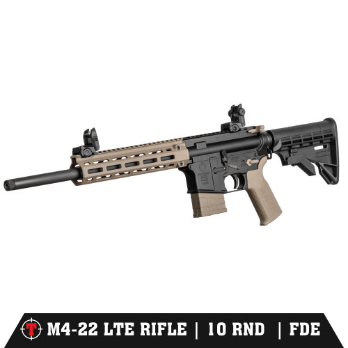 Tippmann Arms M4-22 LTE Accents with 10rnd - FDE