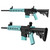Tippmann Arms M4-22 LTE Accents with 10rnd - Robin Egg Blue