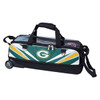 Green Bay Packers Slim 3 Ball Triple Tote NFL Bowling Bag