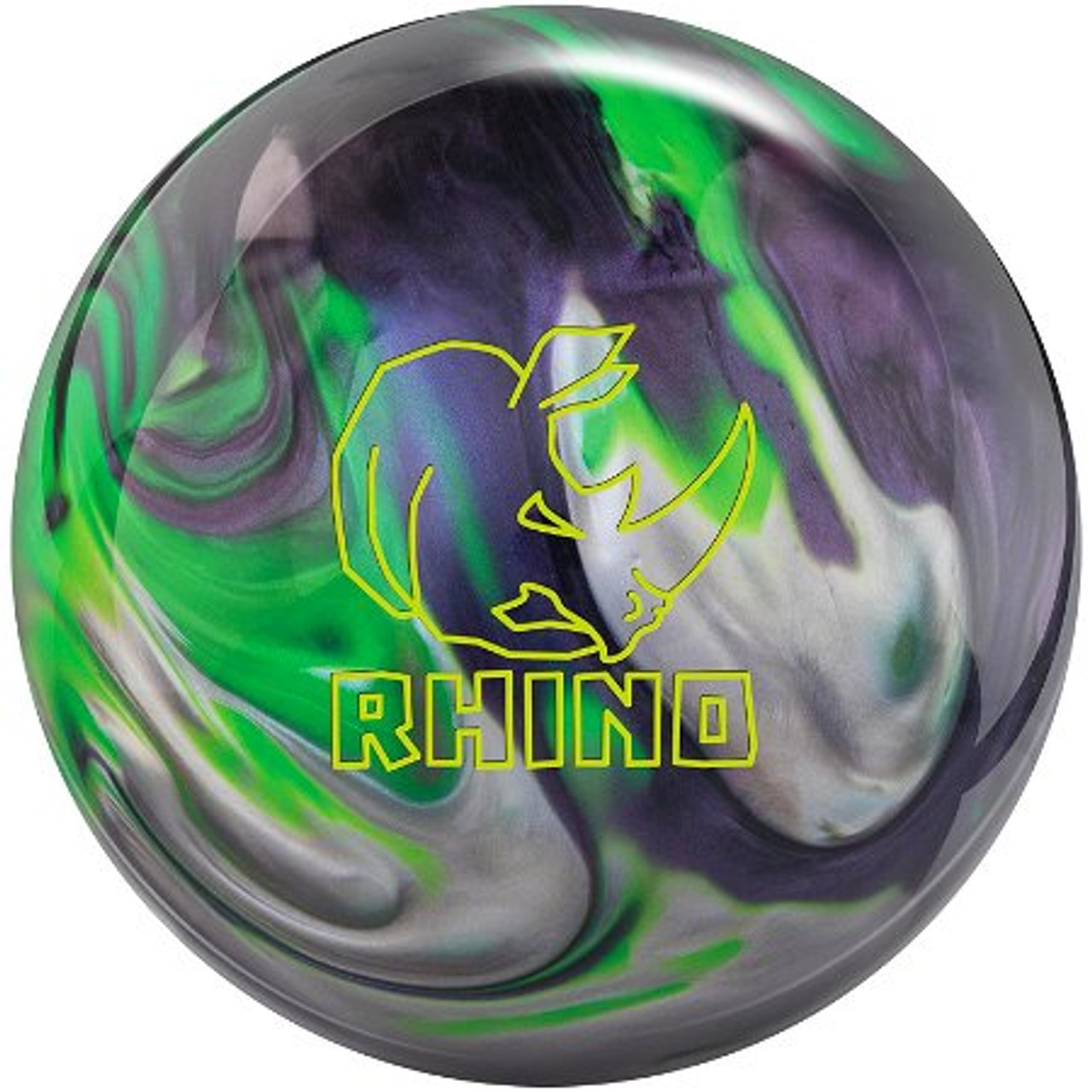Rhino Carbon/Lime/Silver Pearl - JB Bowling Supply