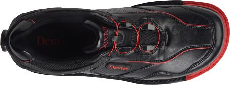 Dexter Mens SST 6 Hybrid BOA Black/Red Right Hand - JB Bowling Supply