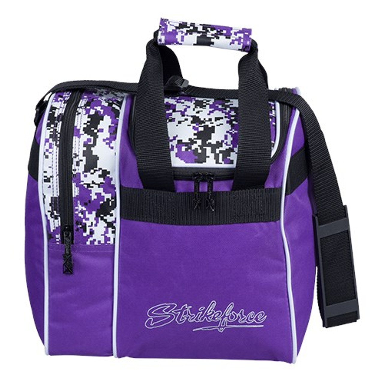 Brunswick TZone Single Tote Bowling Bag (Purple)