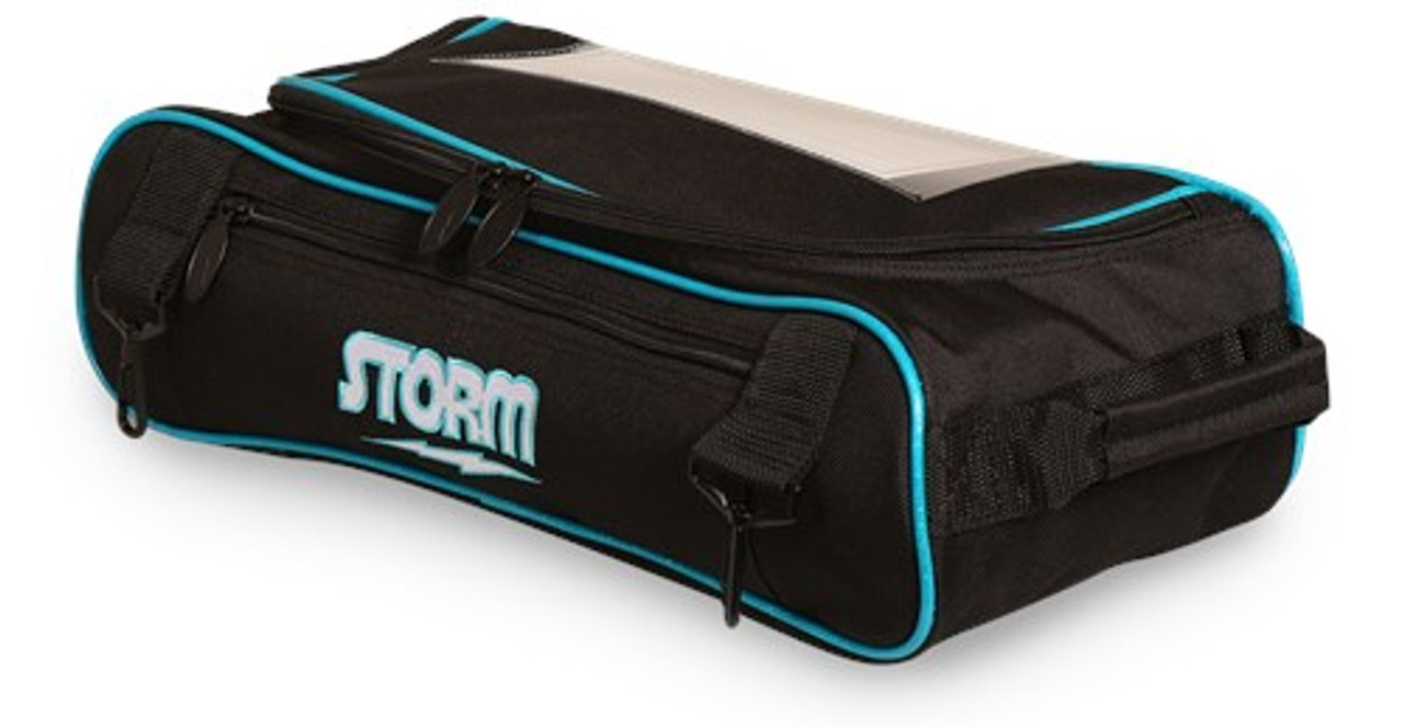 Storm Shoe Bag - Black/Blue - JB Bowling Supply