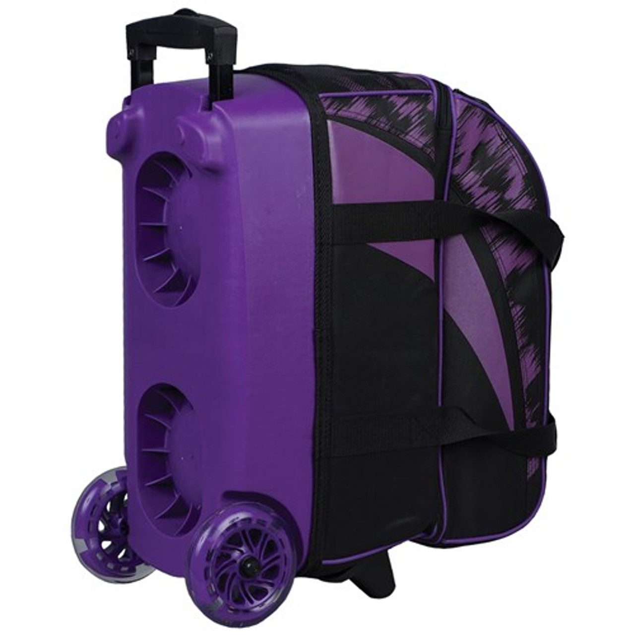 KR Cruiser Smooth Double Roller Bowling Bag- Pink