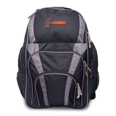Hammer Tournament Backpack Grey JB Bowling Supply