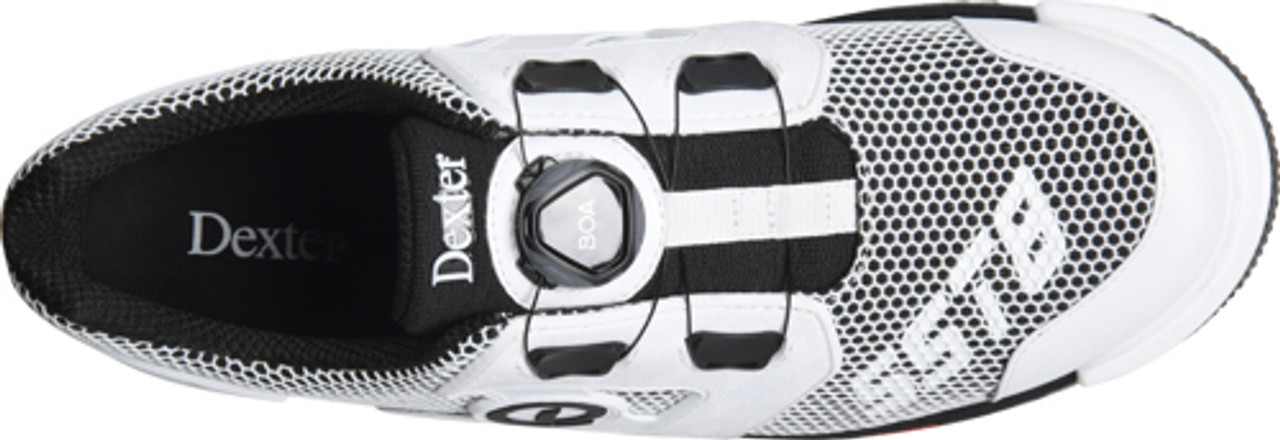 Dexter Mens SST 8 Power Frame BOA - WHITE/BLACK - JB Bowling Supply