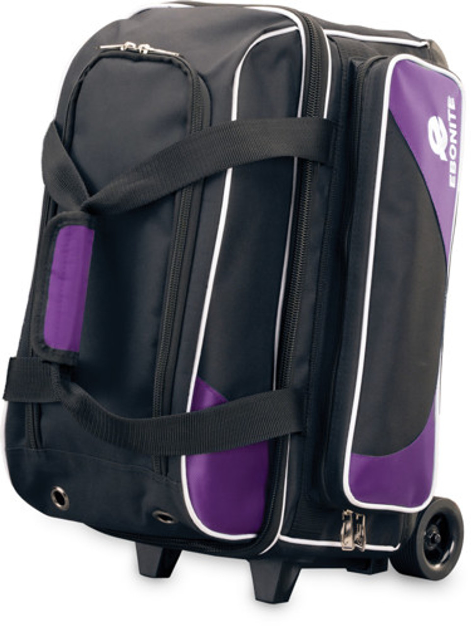 Brunswick Blitz Double Roller Bowling Bag - Purple