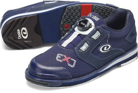 Dexter Mens SST 8 Power Frame BOA ExJ Navy Wide Width - JB Bowling