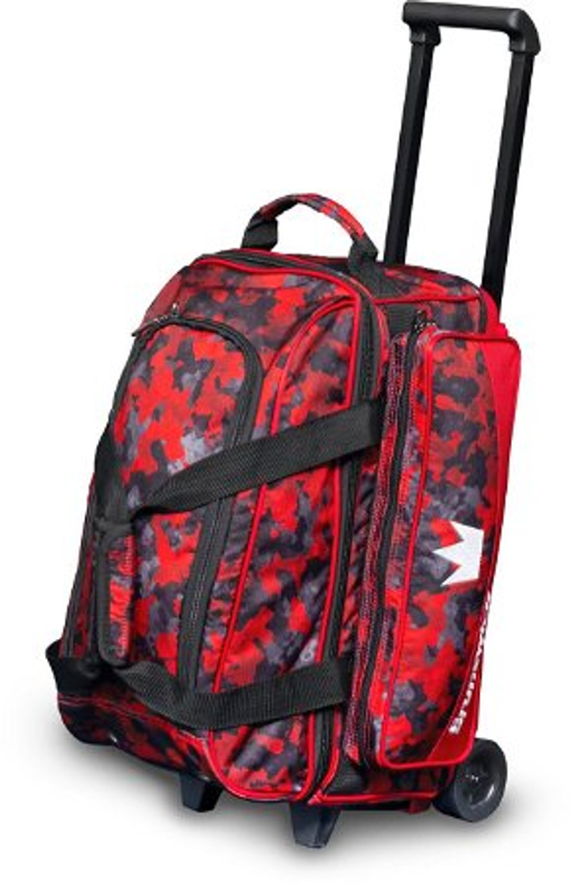 Brunswick Zone Double Roller Red Chaos - JB Bowling Supply
