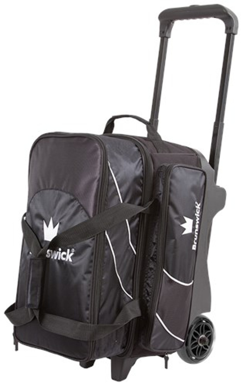 Brunswick Charger 2 Ball Roller Bag Black