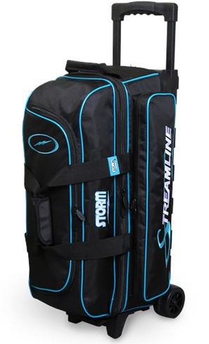 Storm Streamline 2 Ball Roller Grey/Black/Yellow Bowling Bags FREE SHIPPING