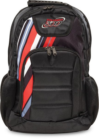 Columbia 300 Dye-Sub Backpack Black/Red