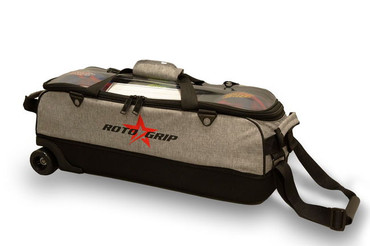 Roto Grip 3 Ball Tour Tote/Roller - Achromatic