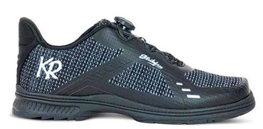 KR Strikeforce Mens Jet FT Black/Silver Left Hand