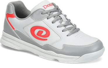 Dexter Mens Ricky V Grey/Red Wide Width