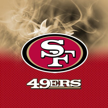 KR Strikeforce NFL on Fire Towel San Francisco 49ers