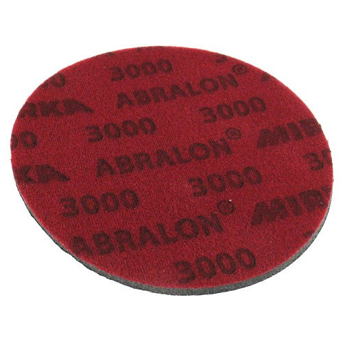 Abralon Sanding Pad 3000 Grit

Do you need to sand your ball down to a different finish? If so this could be the perfect sanding pad for you. This is a 3,000 Grit sanding pad. It can be used wet, or dry. It works great with Powerhouse Ball Resurface Kit. This sanding pad will last 5 times longer than sand paper.

For deepest scratches Cosmetically appealing, consistent scratch pattern provides excellent traction Combines the benefits of abrasive cloth and non-woven products Opening in the fabric allows water to flow freely around the abrasive Resists "caking"Foam center holds large amounts of water for lubrication and cooling Solid surface and foam backing provide even surface pressure Last 5+ times longer than sandpaper Use wet or dry (residual material can be removed by high pressure air)Works great on our Powerhouse Ball Resurfacer SKU: CLA2413000 Product ID: 7825