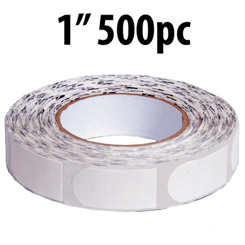 KR Strikeforce Premium Sure Fit Tape - White 1" 500 Piece Roll