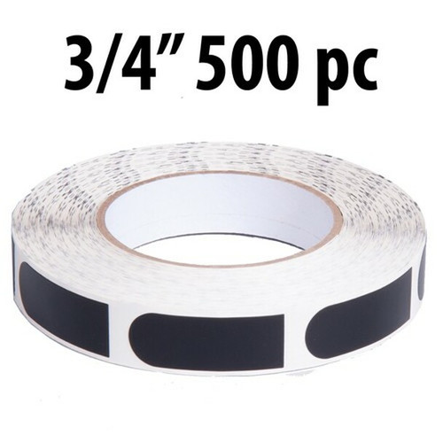 KR Strikeforce Sure Fit Tape - Black 3/4" 500 Piece Roll