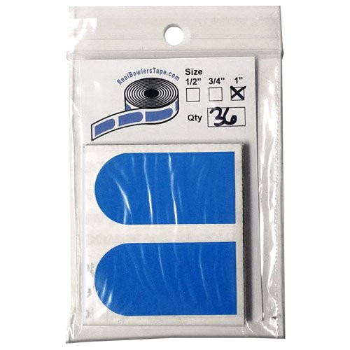 Real Bowlers Tape 1" Blue 36ct