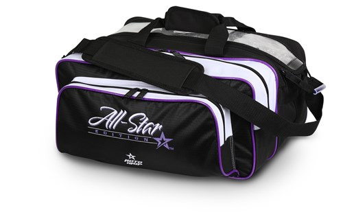 Roto Grip 2 Ball All-Star Edition Carryall Tote - Purple/Black/White