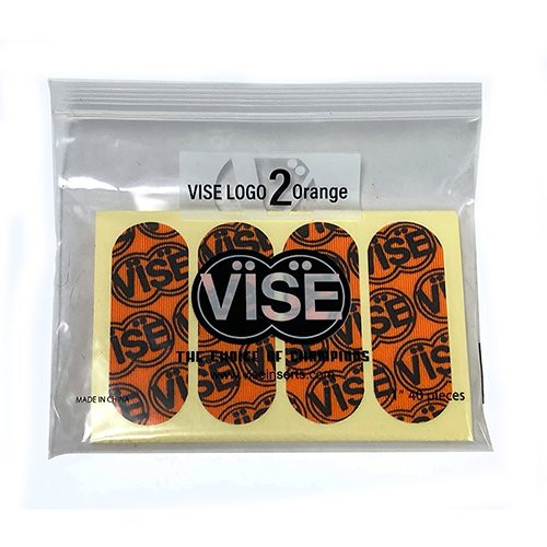 Vise Pre Cut Logo Tape 1" Orange