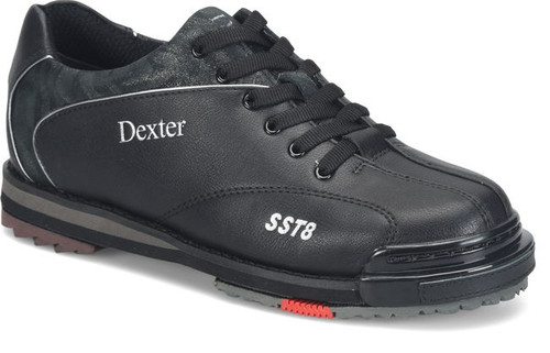 Dexter Womens SST 8 Pro Black/Silver Leopard Wide Width