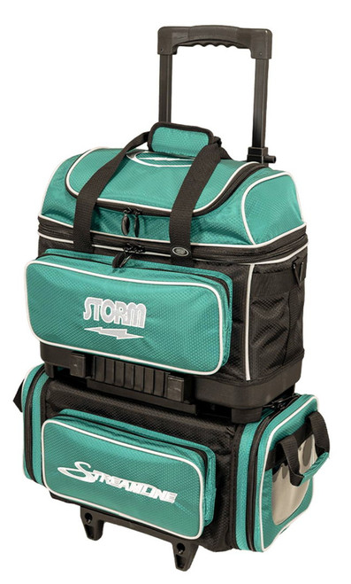 Storm Streamline 4 Ball Roller Hex Teal/Grey