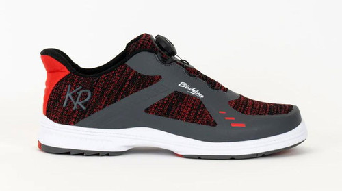KR Strikeforce Mens Jet FT Black/Red/Grey Right Hand
