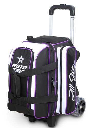 3 Ball Vise Add-On Shoe Bag-Purple - JB Bowling Supply