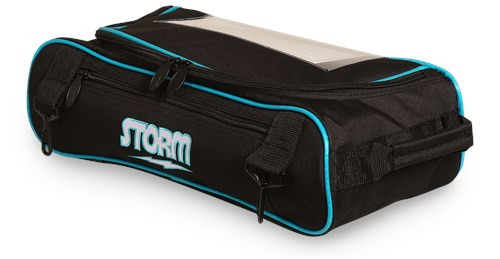STORM 3ボールバッグ Storm 3 Ball Black Opal Rolling Thunder Signature Bowling Bag +