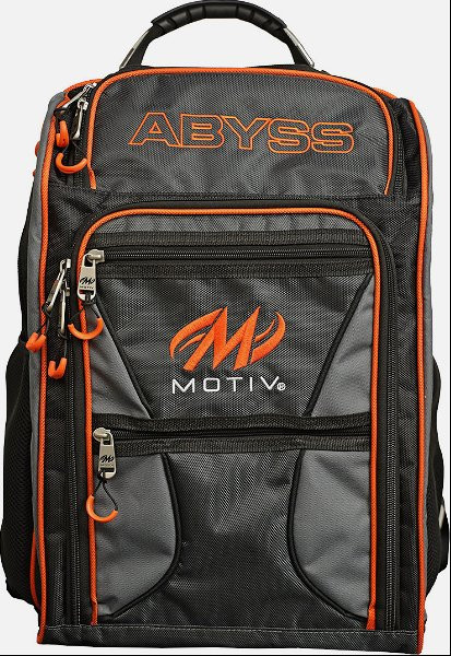 Motiv Abyss Giant Backpack Black/Grey - JB Bowling Supply