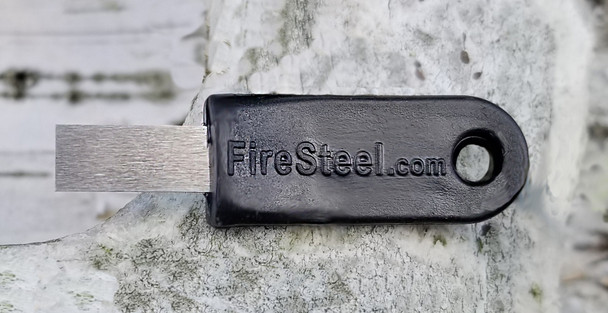 High Grade Steel of the Hardest Quality - FireSteel.com Super Scrapers are designed to give World Class sparks when used with our World Class FireSteels