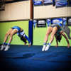 The TumblePro X can help improve standing tumbling skills