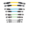 Level 1 Pack for users who weigh less than 110 pounds (50 kg): Yellow/Power, Light Blue/Advanced, Light Green/Intermediate, Grey/Beginner