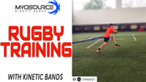 Maximize Rugby Speed with Myosource Kinetic Bands resistance training. 