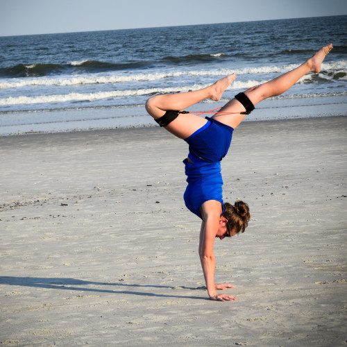 Fitness Training Using Resistance Bands For the Lower Body