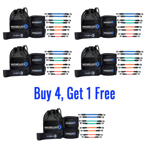 Buy 4 Get 1 Free! Get 5 sets of Kinetic Bands for the price of 4.