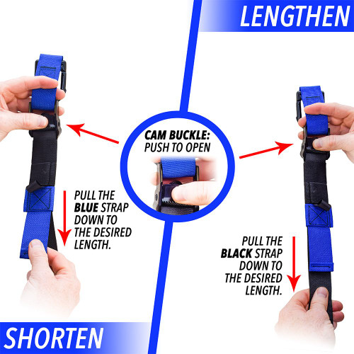 Suspension Straps for Body Weight Training RT® Resistance