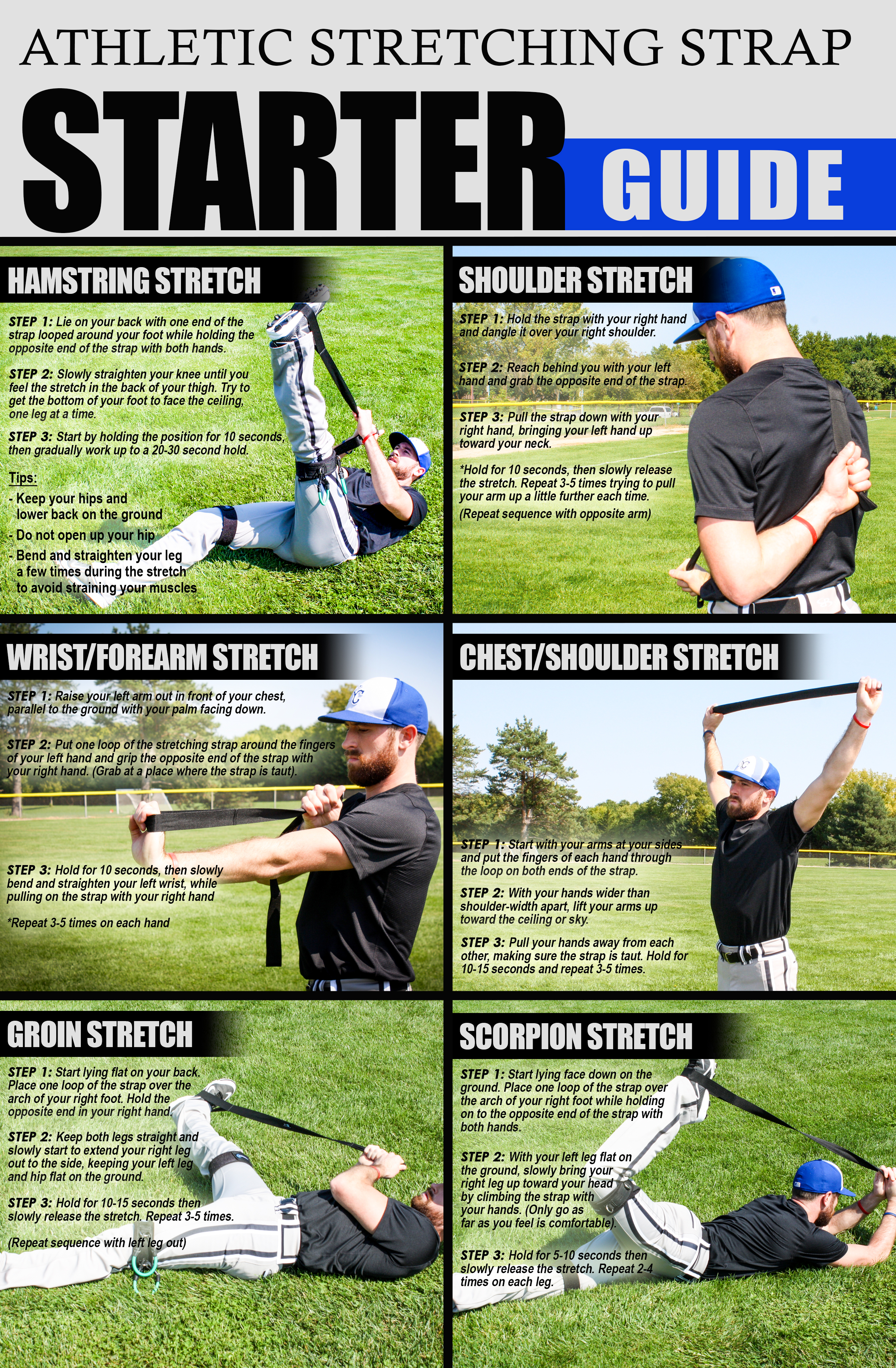 STRETCH OUT STRAP WITH POSTER