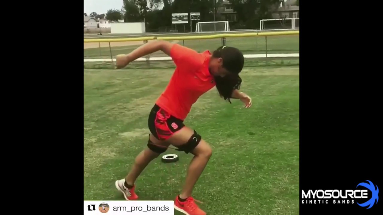 Softball Speed Training and Strength Training Drills with Myosource